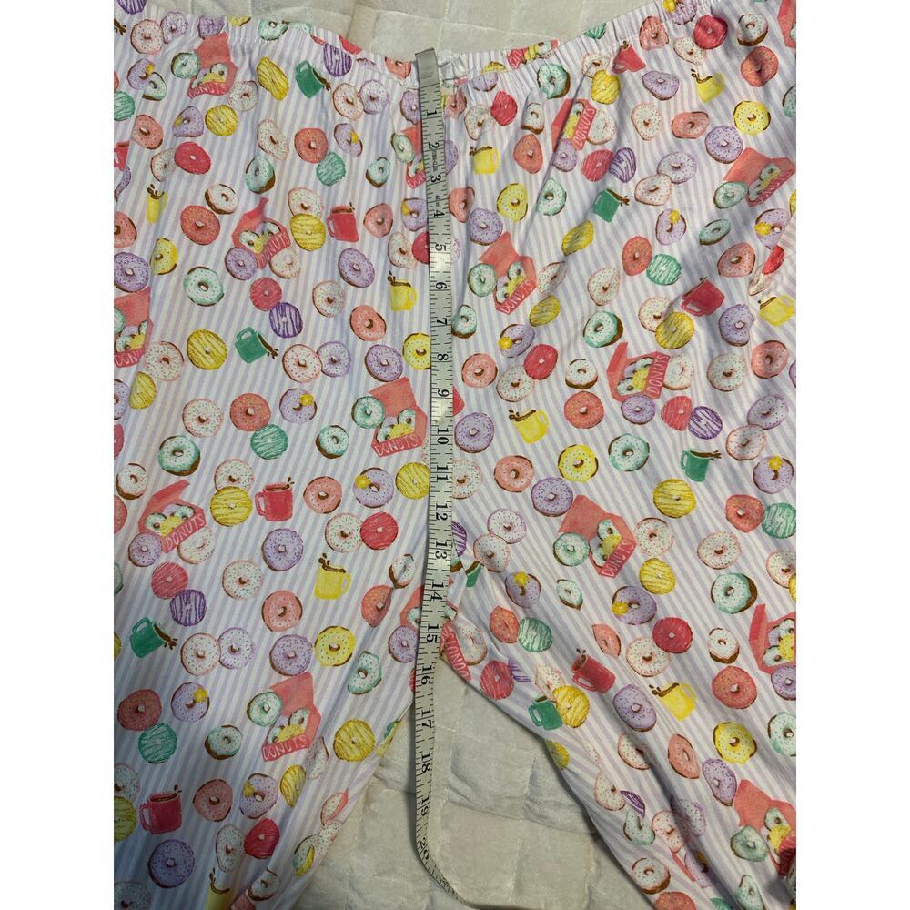 BedHead Pajamas PJ Bottoms Women's Plus Size 3X Donuts Whimsy Cute Comfy Organic - Picture 4 of 7